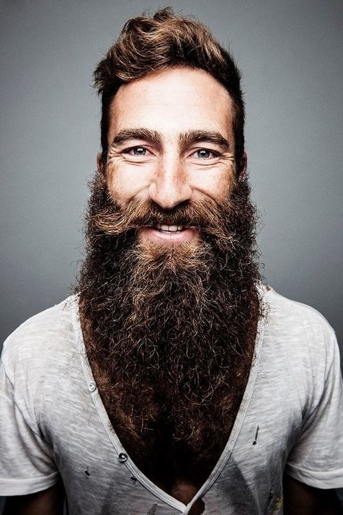 Как отрастить бороду, одномесячная борода